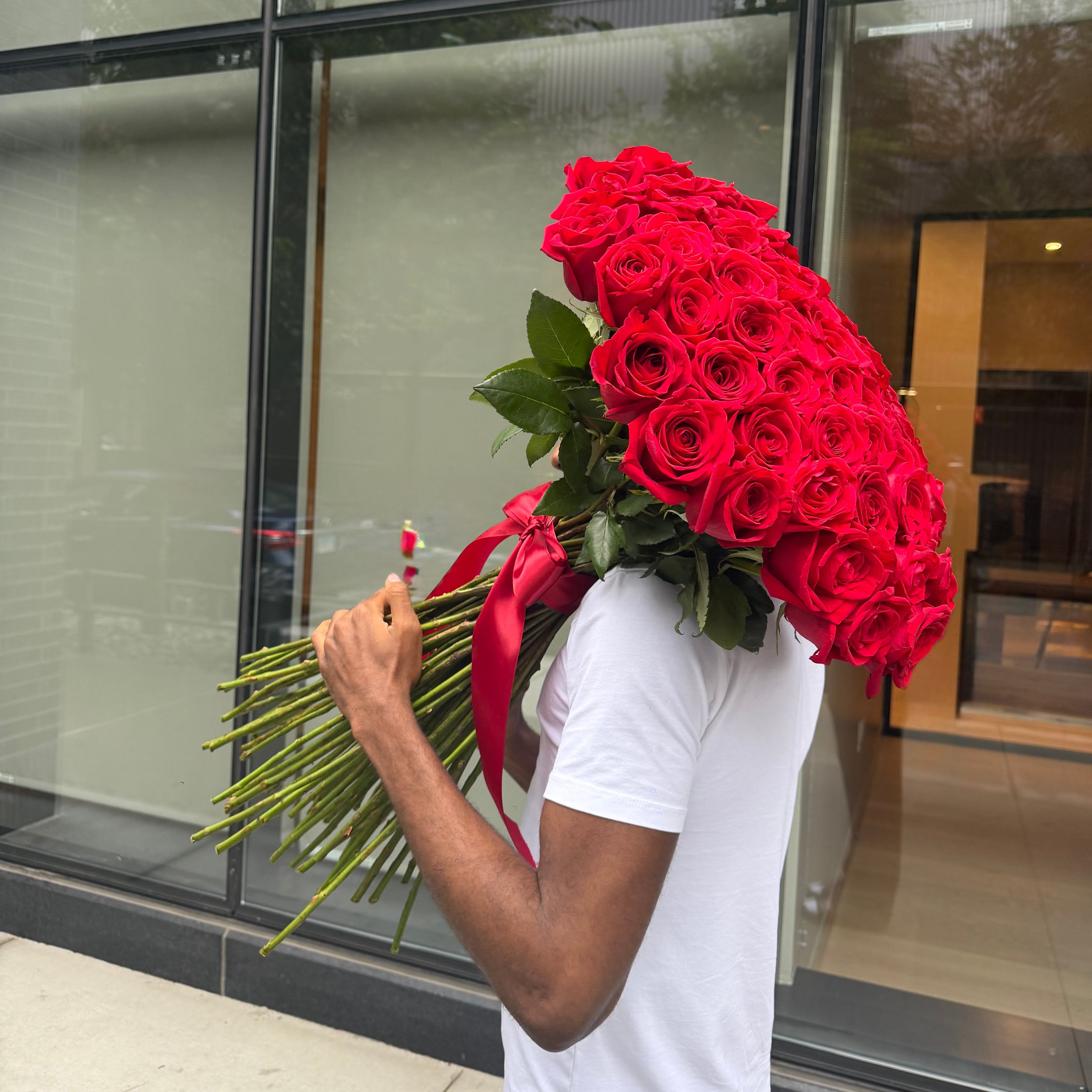 Long Stem Rose Bouquet 25|50|75|100